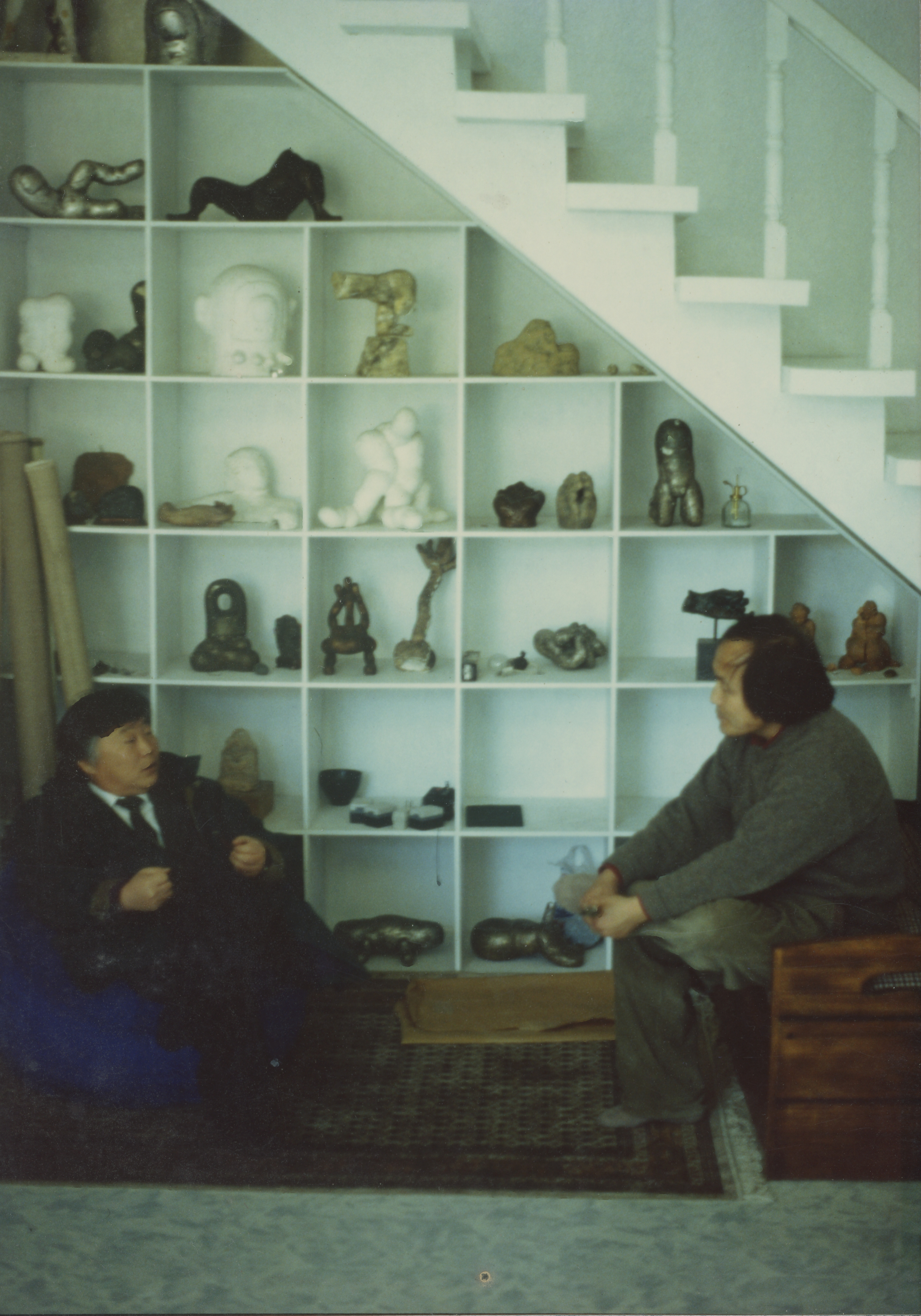 작업실 인터뷰 인화사진