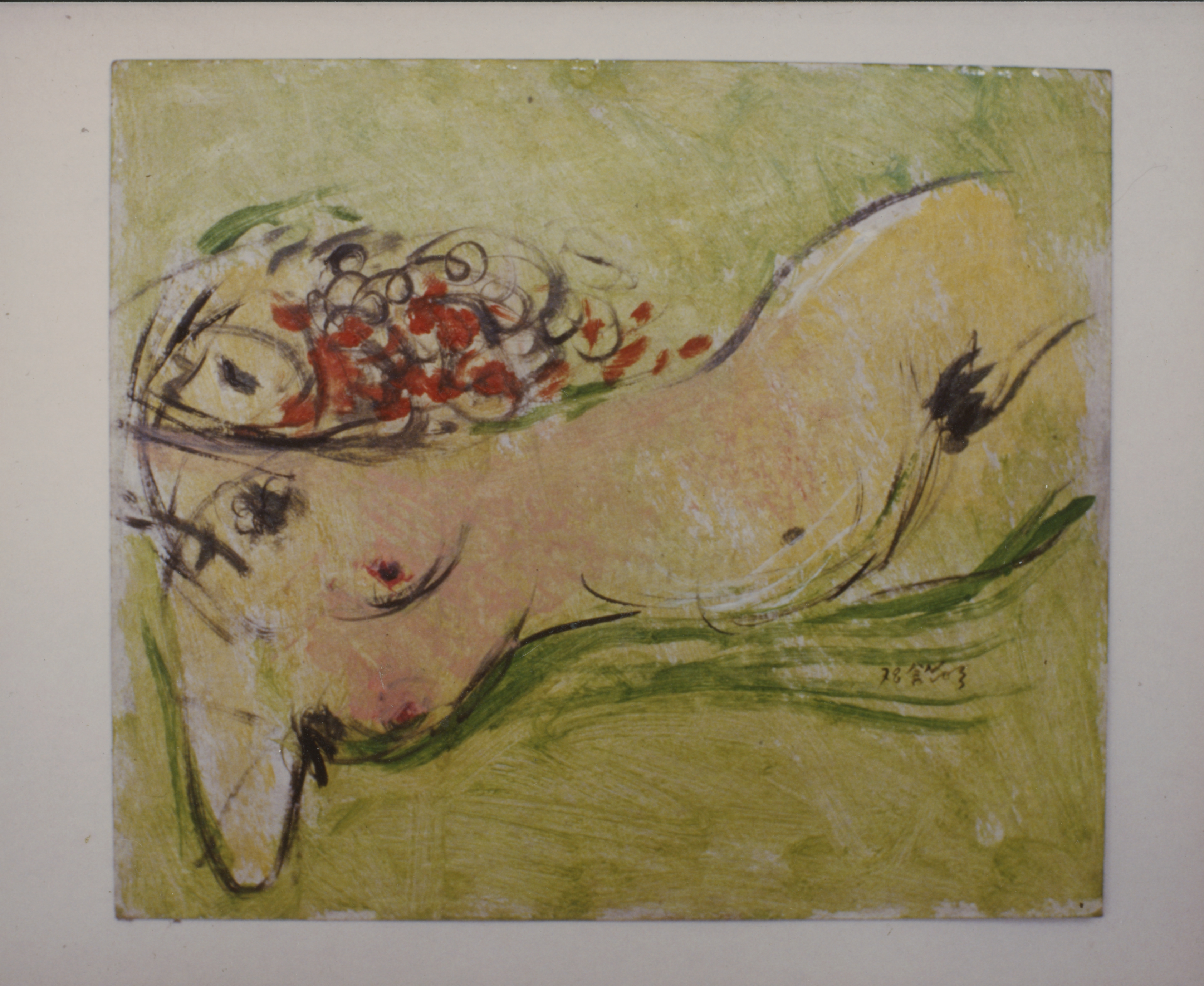 연구실적노트 스크랩 자료 3 <누드소묘> 인화사진