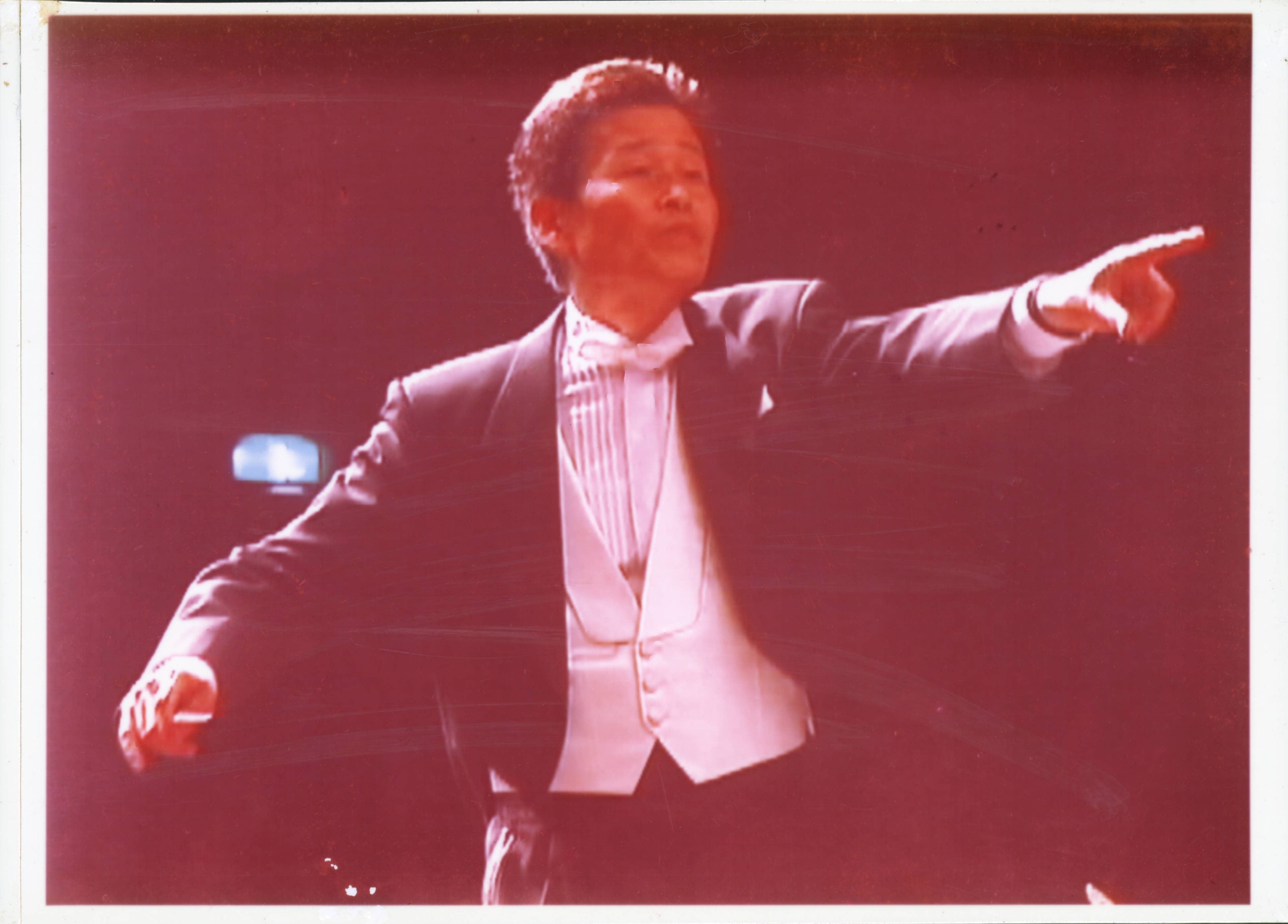 유호석 지휘 장면 액자사진