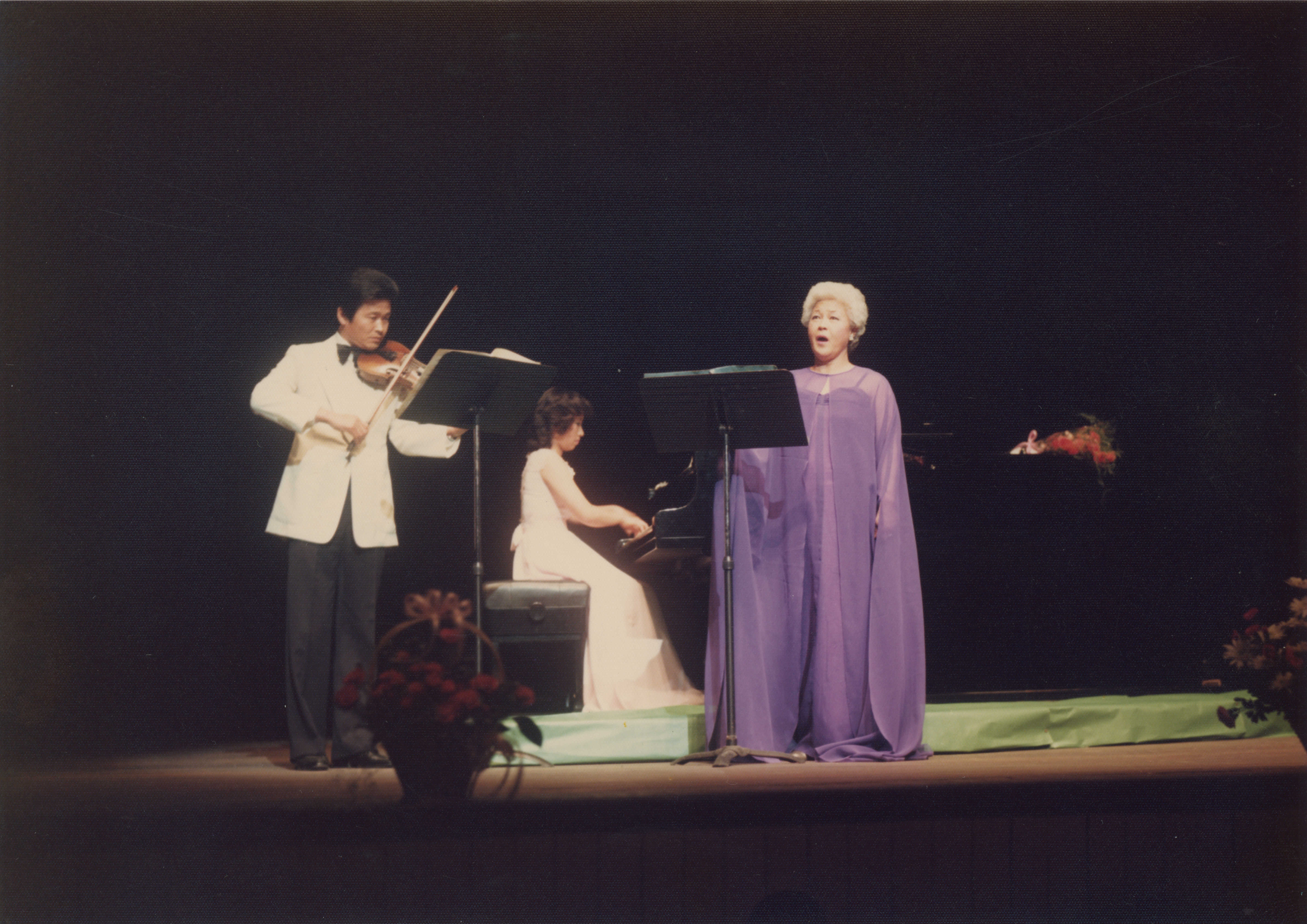 《성악가와 유호석 바이올린 연주 공연》 인화사진