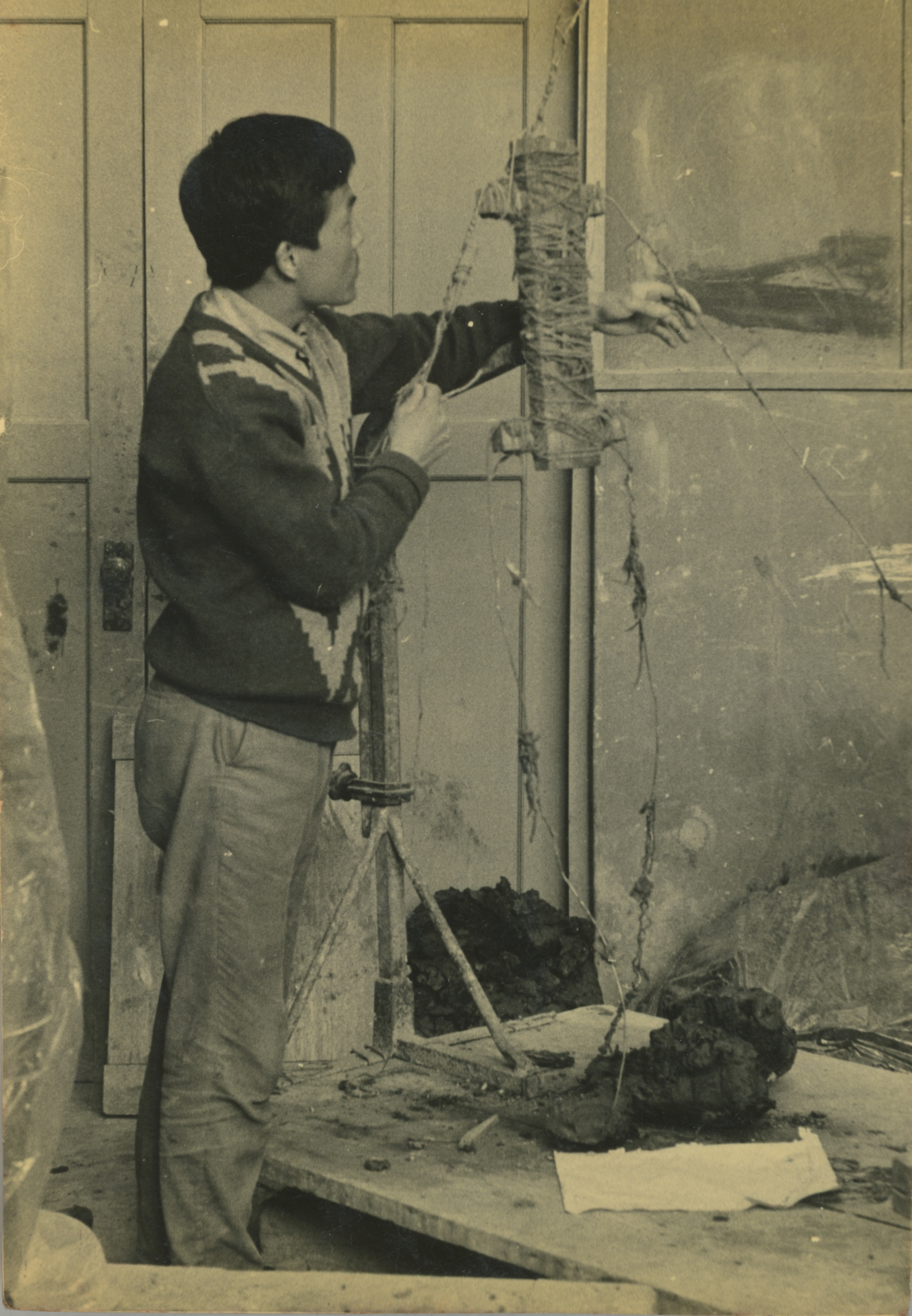 1967.4.8 홍익대시절 인화사진