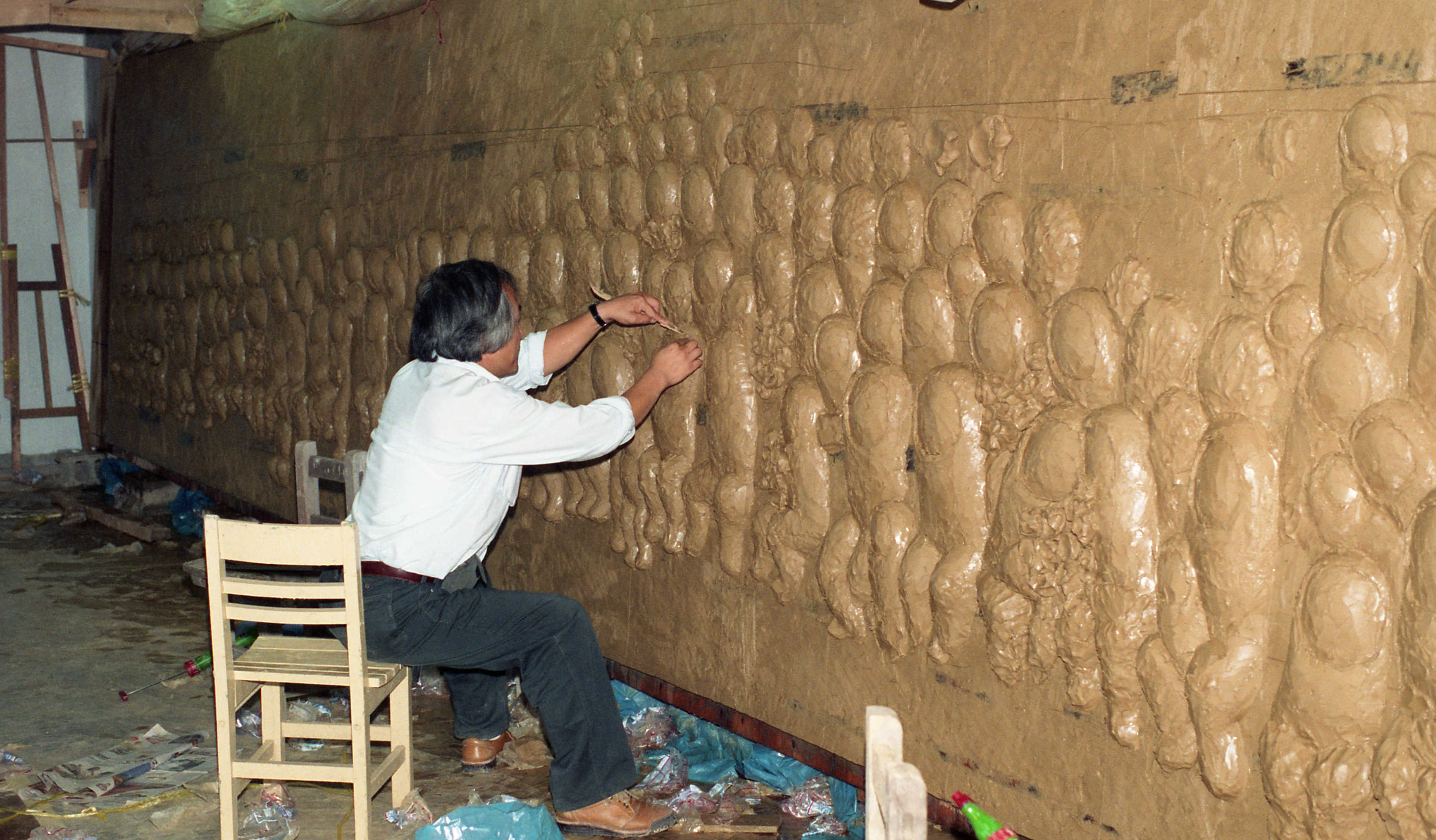 연구실적노트 스크랩 자료 <손가락시리즈_객석> 필름