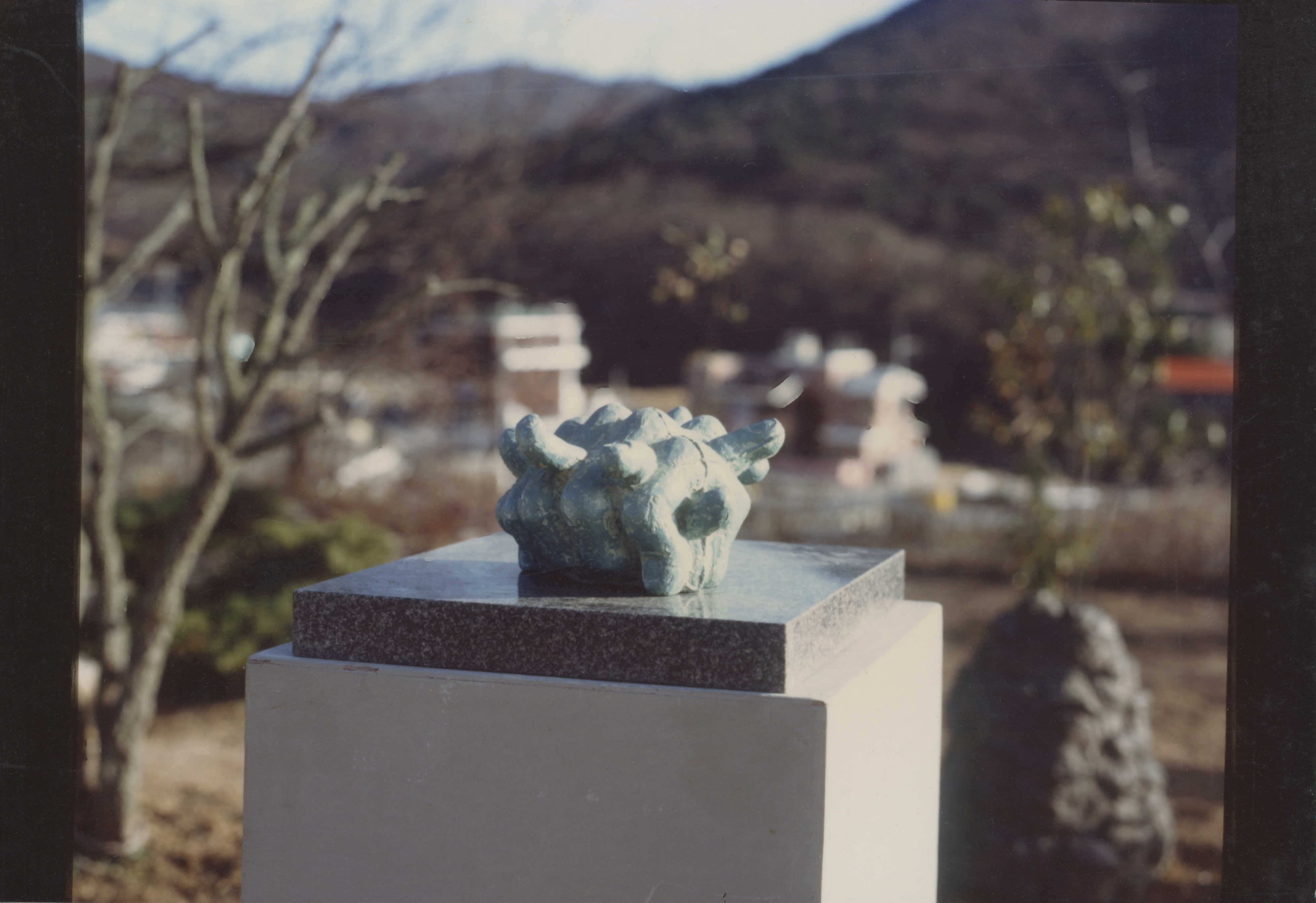 <頭(두)의 指(지)-깍지> 인화사진