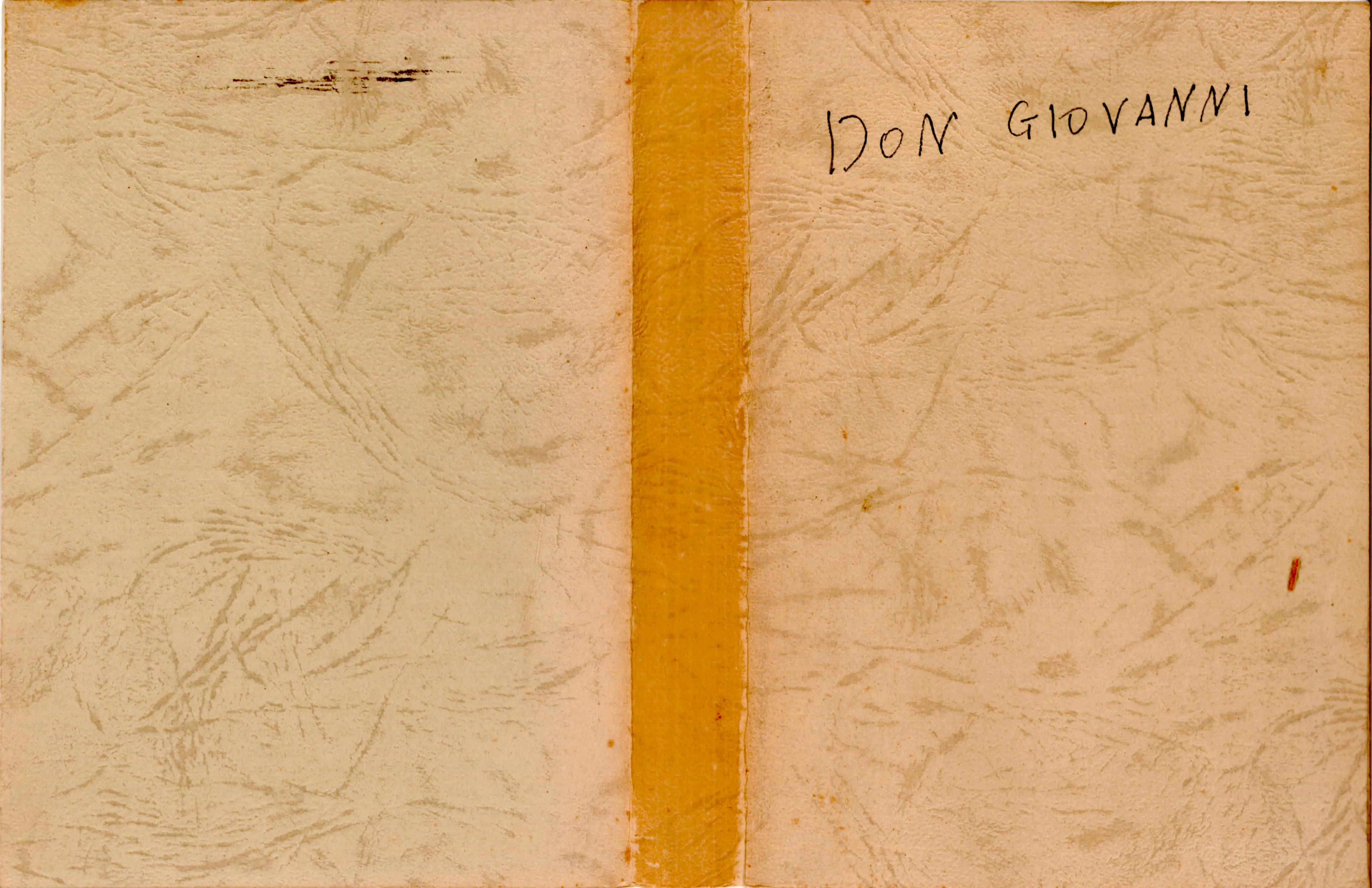 모차르트 '돈 조반니(Don Giovanni), K. 527>