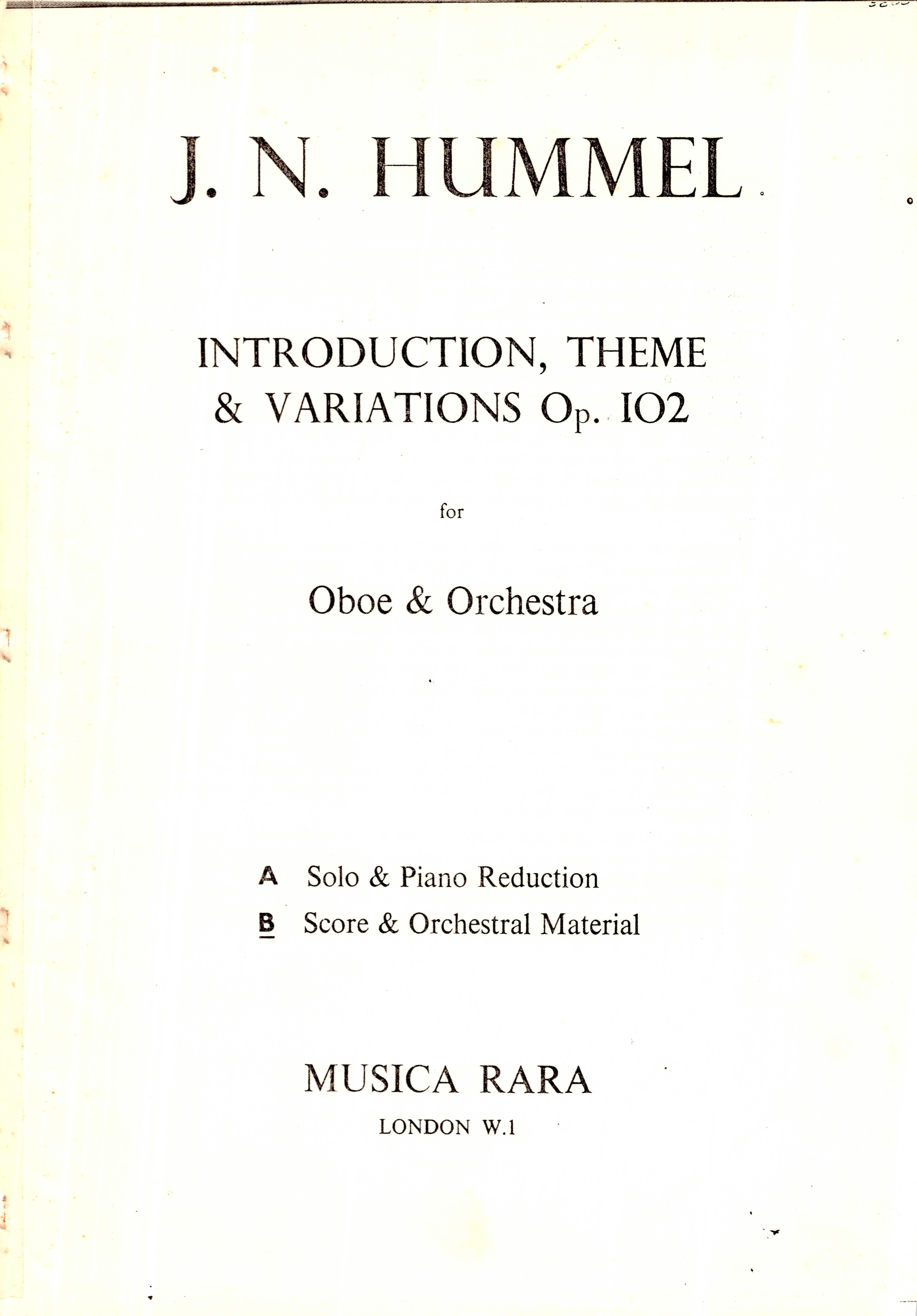 '서주, 주제와 변주, Op. 102'