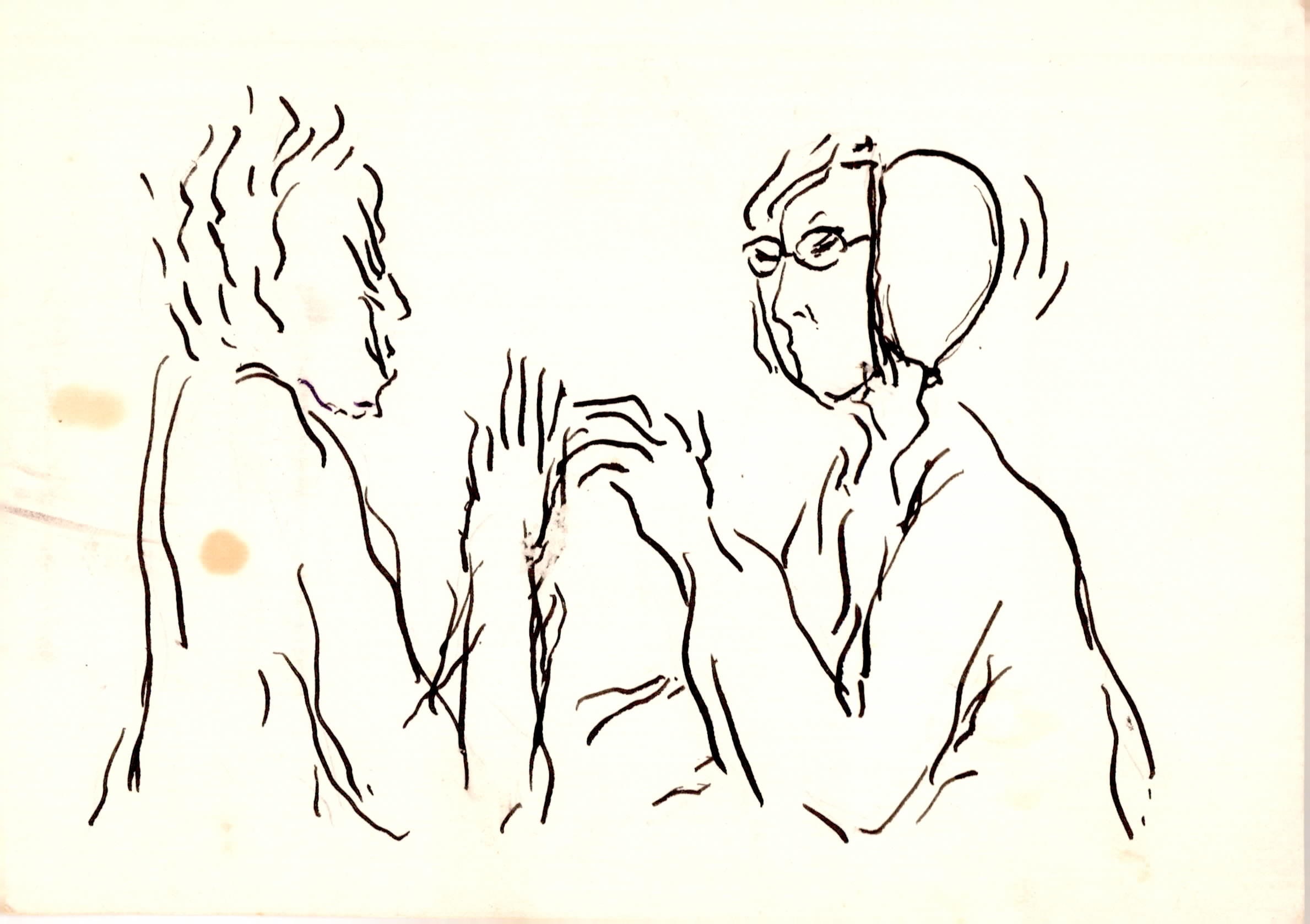 山中(산중)눈보라 스케치 제목 미상(6)