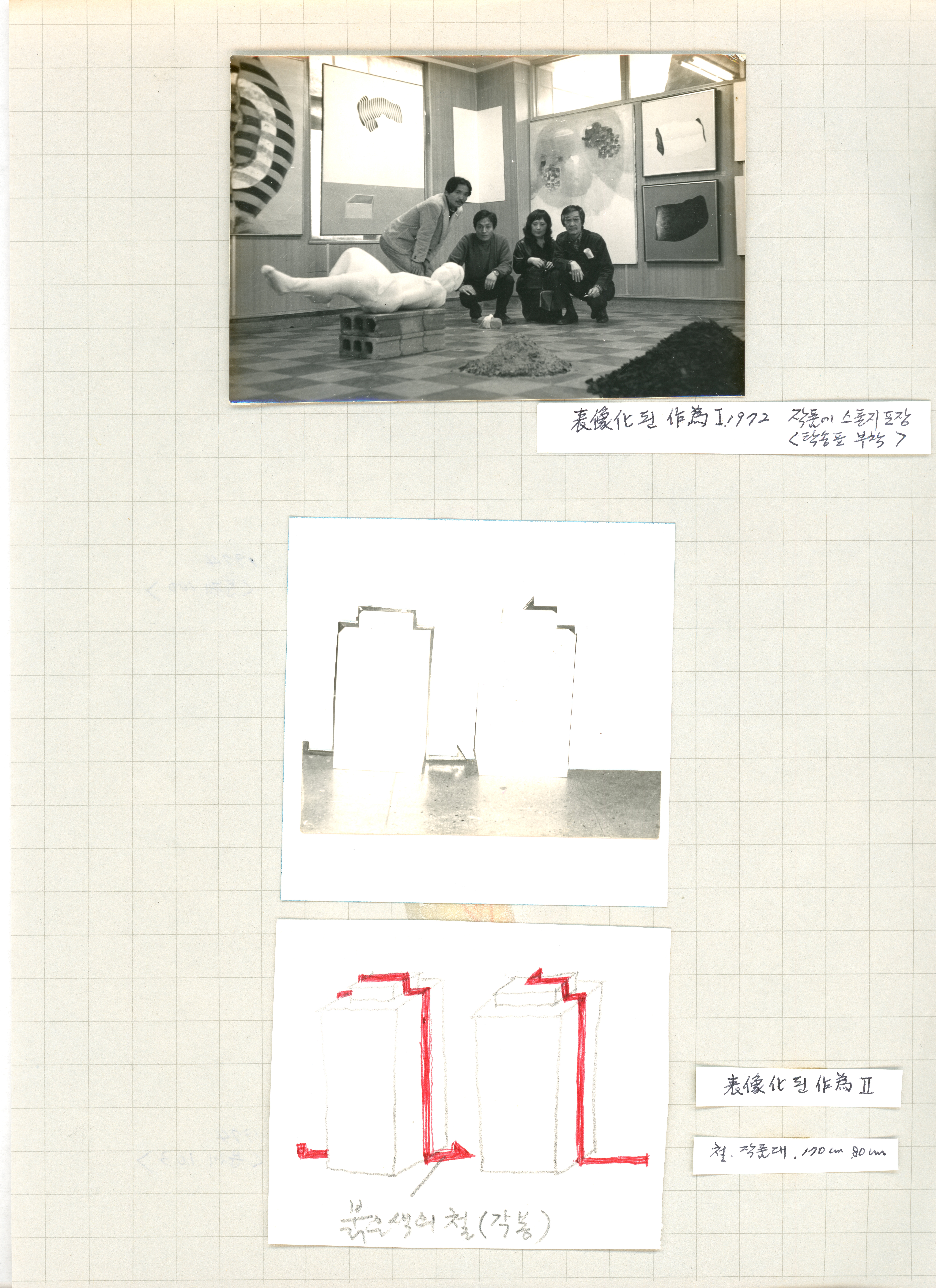 <表像化(표상화)된 작위(作爲) I, Ⅱ>