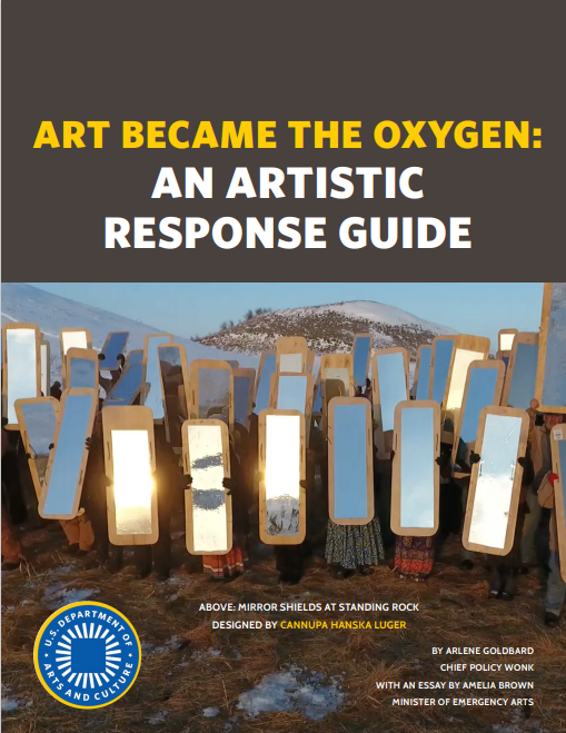 Art Became The Oxygen : An Artistic Response Guide