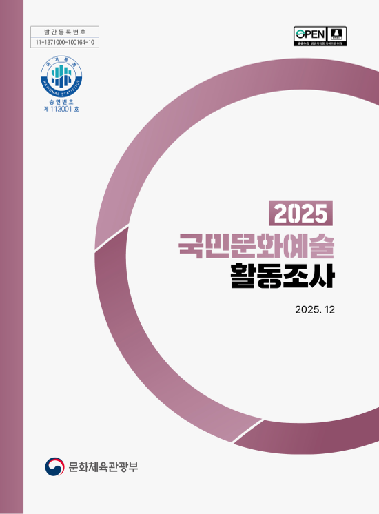 2025 국민문화예술활동조사 