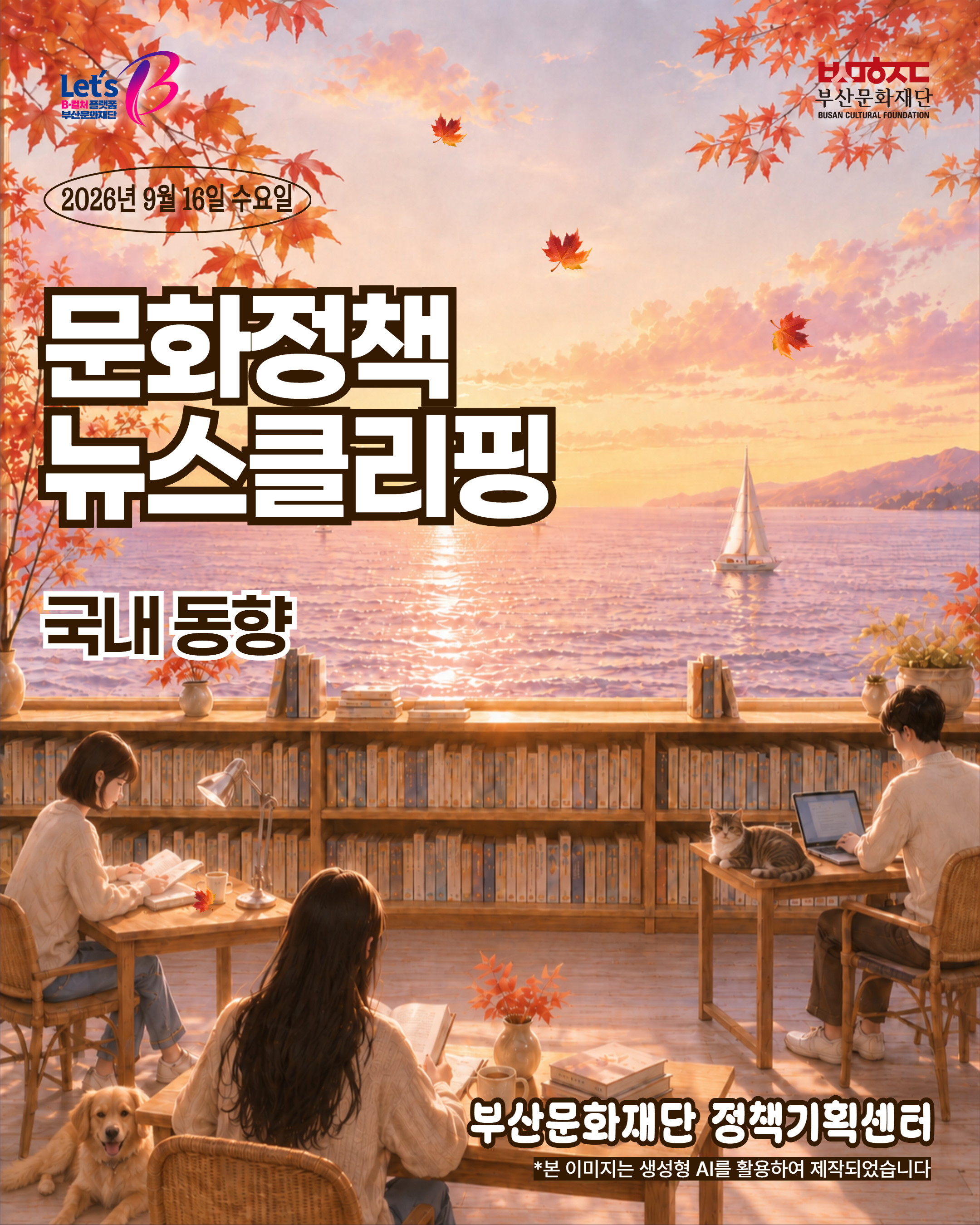 [문화정책뉴스클리핑] 2026년 9월 2주차 문화정책 이슈 및 동향