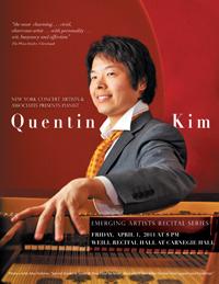 Quentin Kim Piano Recital