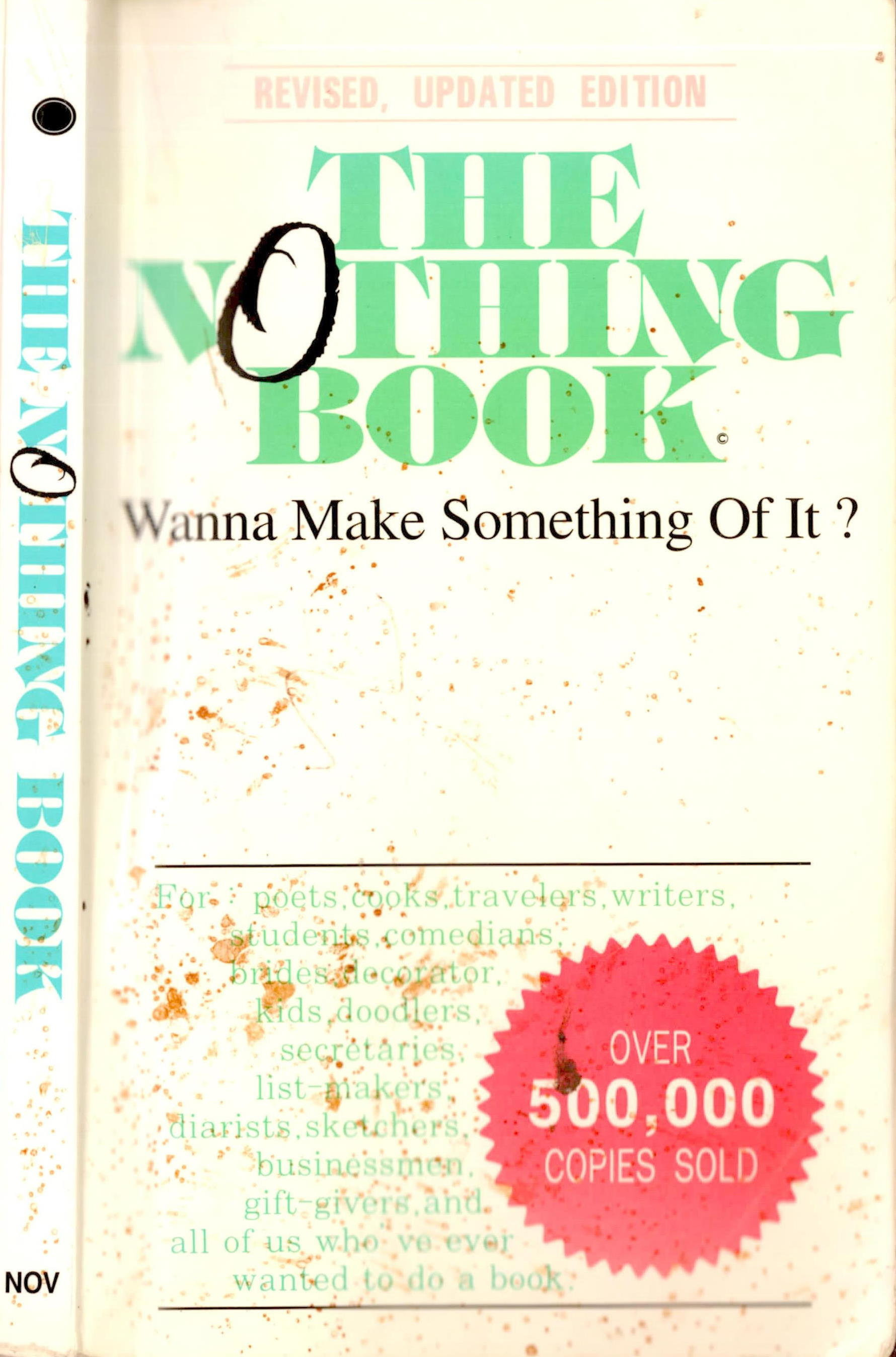 THE NOTHING BOOK 작가노트