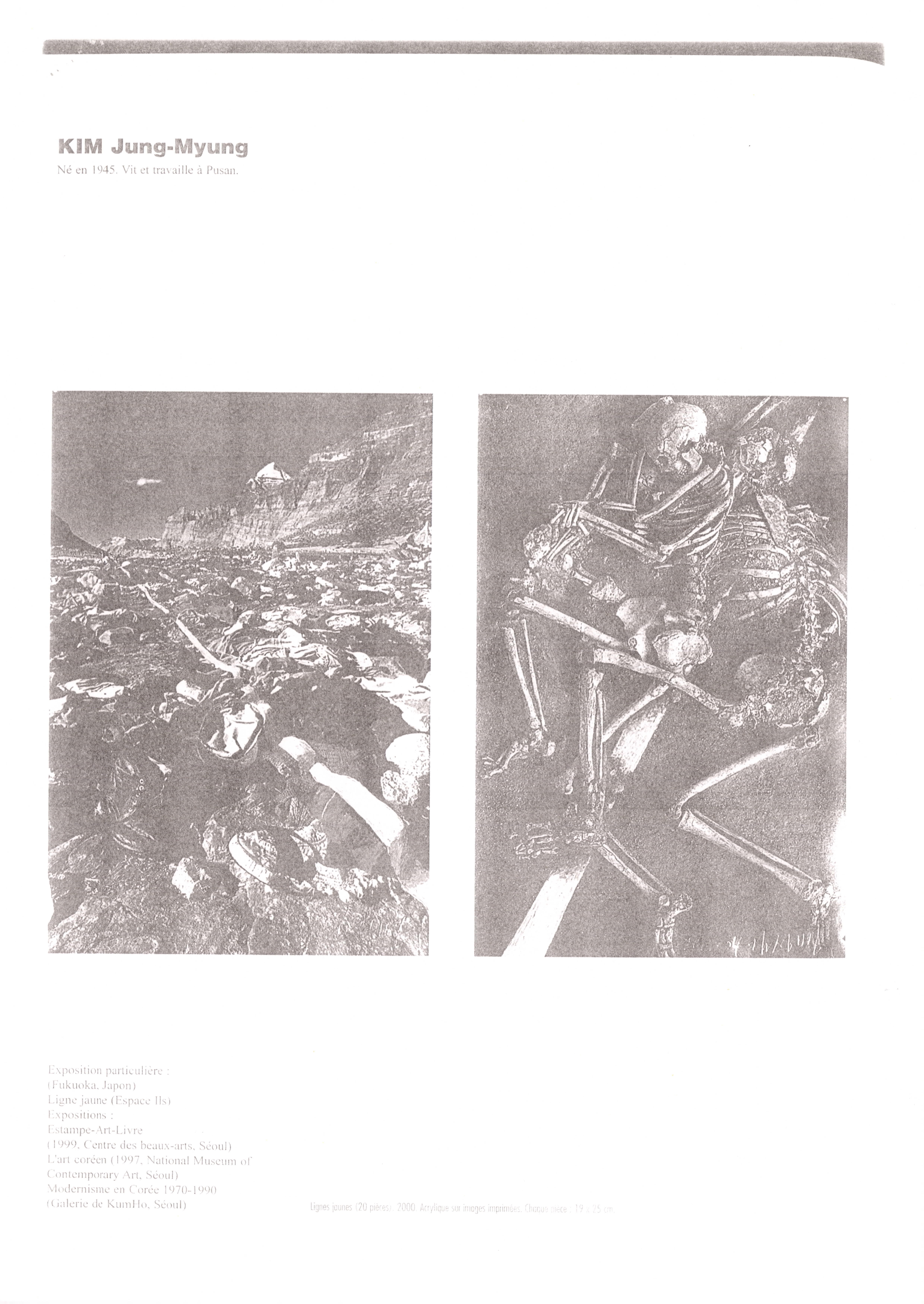 De l'autre côté de la lumière / On the other side of the light (빛의 저편 - 부산의 16인 한국 작가들)