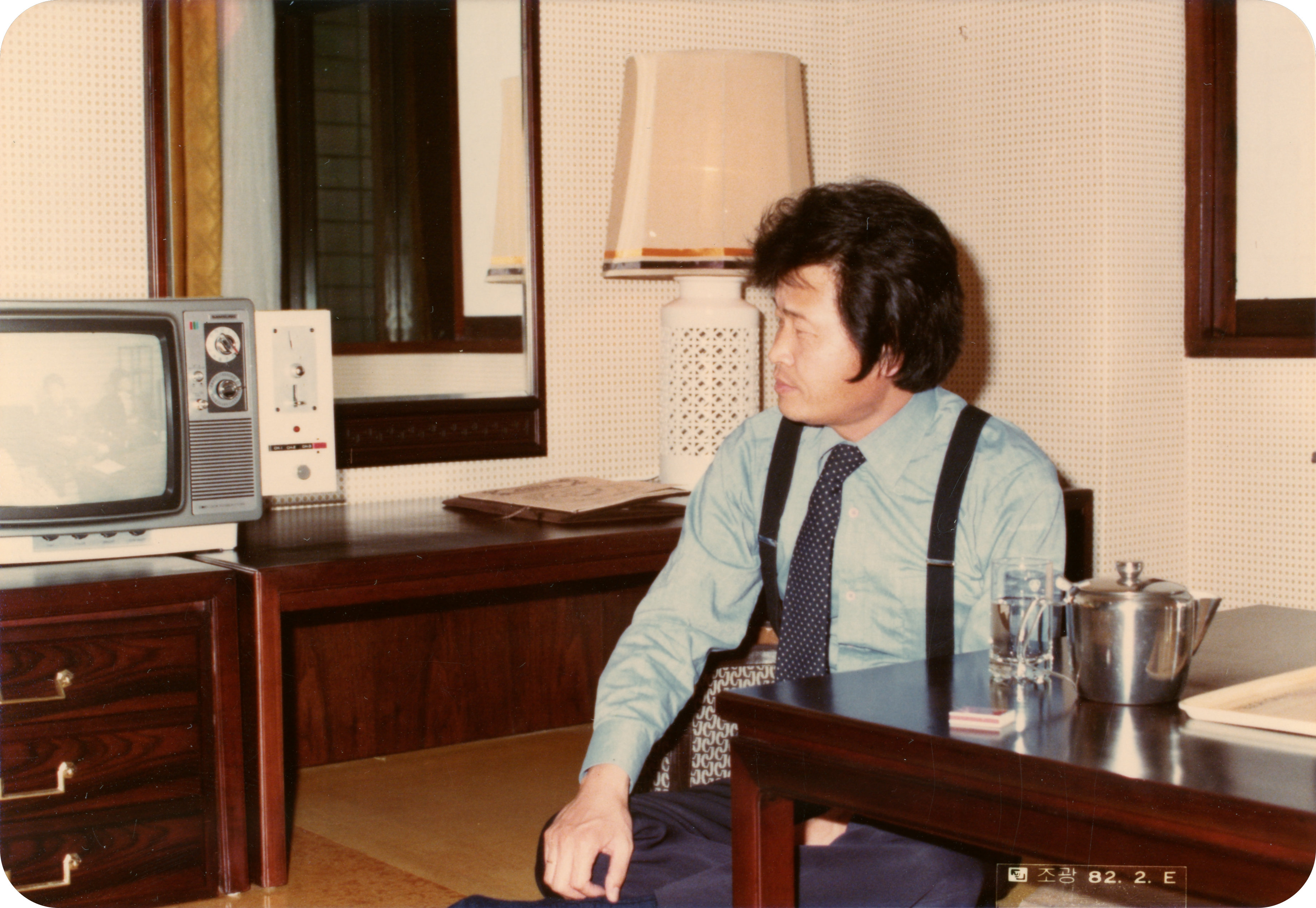《1982년 유호석 지휘자 제주 방문 및 행사 기록》 인화 사진