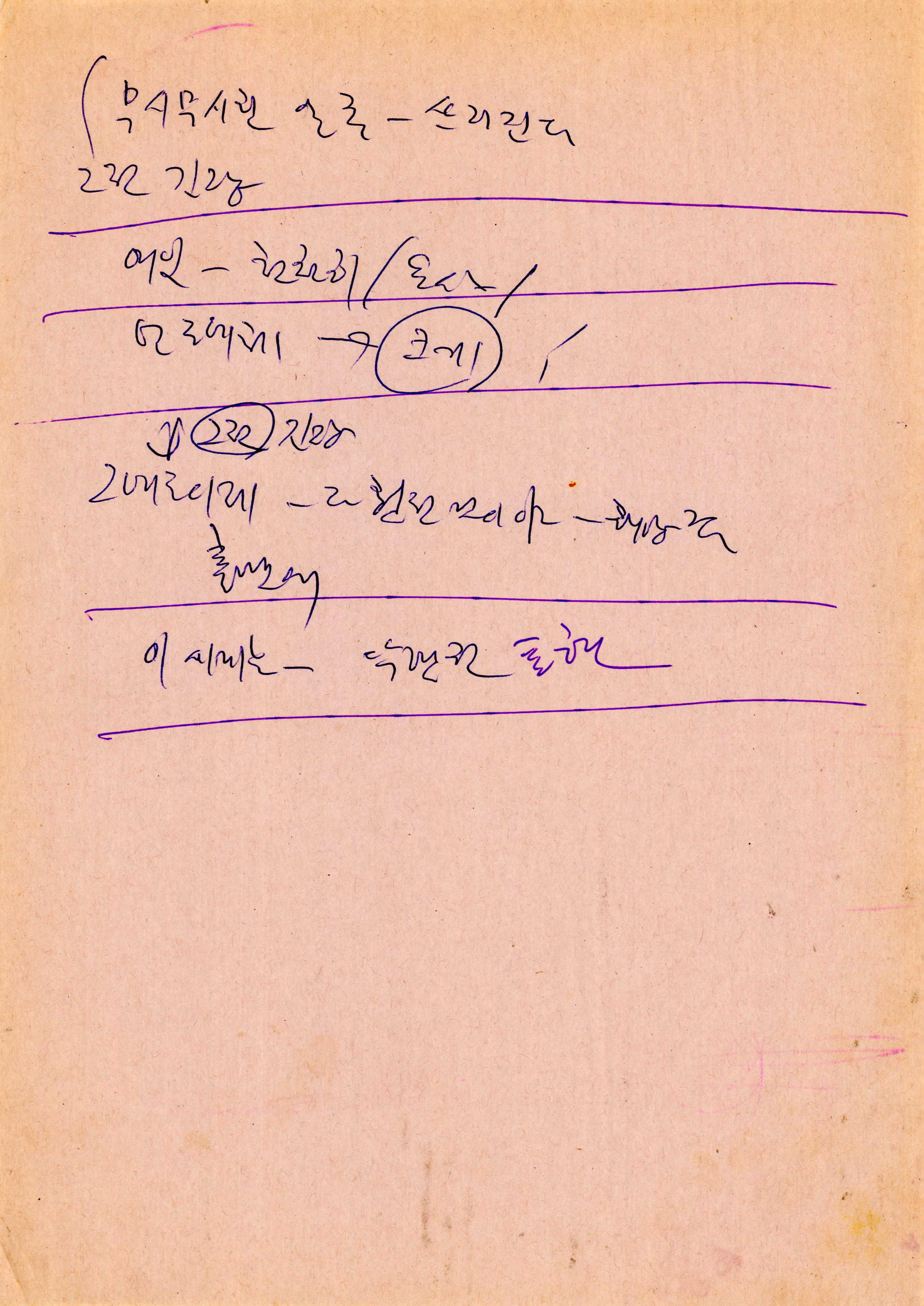 《연옥 생사계》연출노트