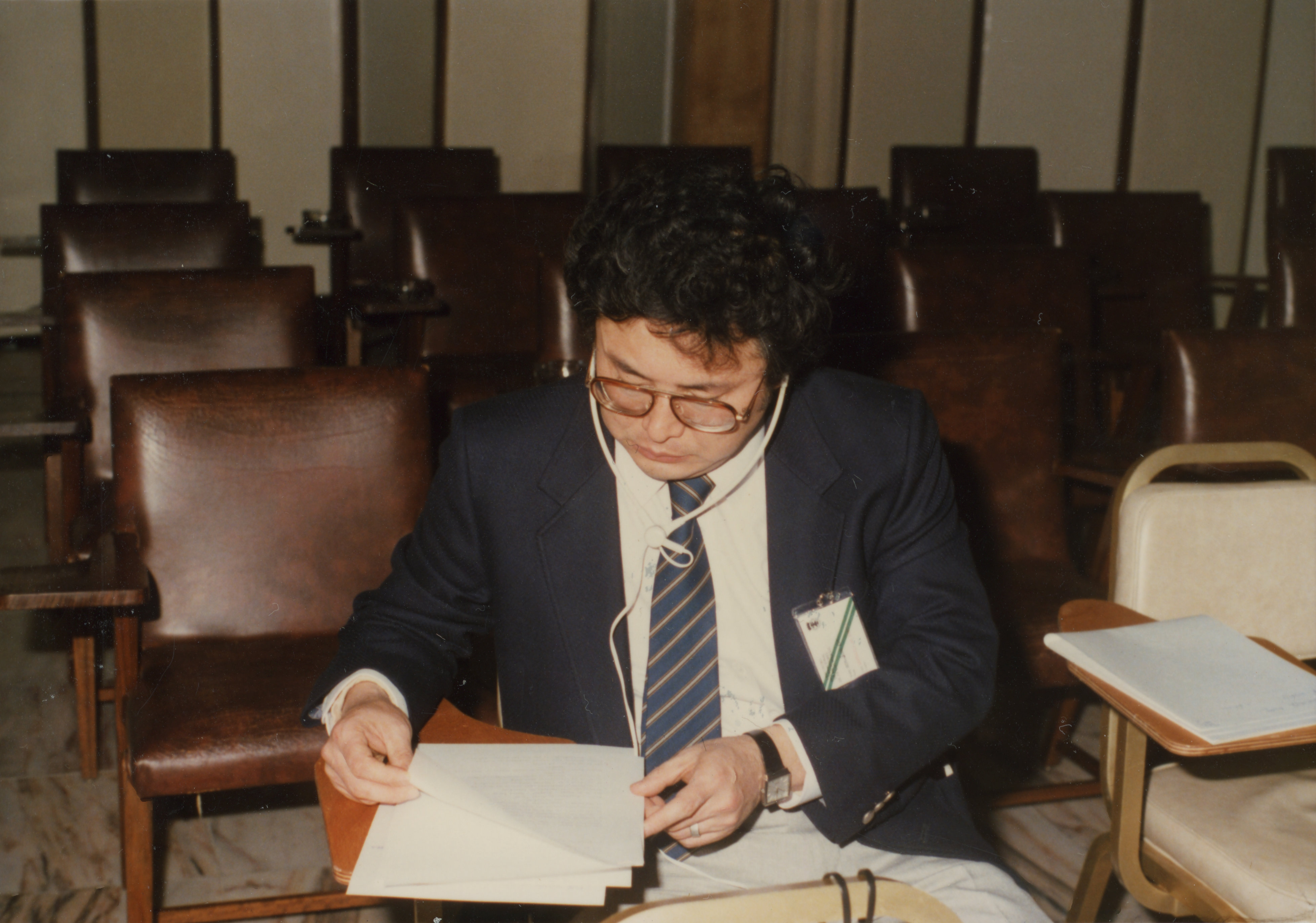 《한국일보 기자 시절 취재》인화사진