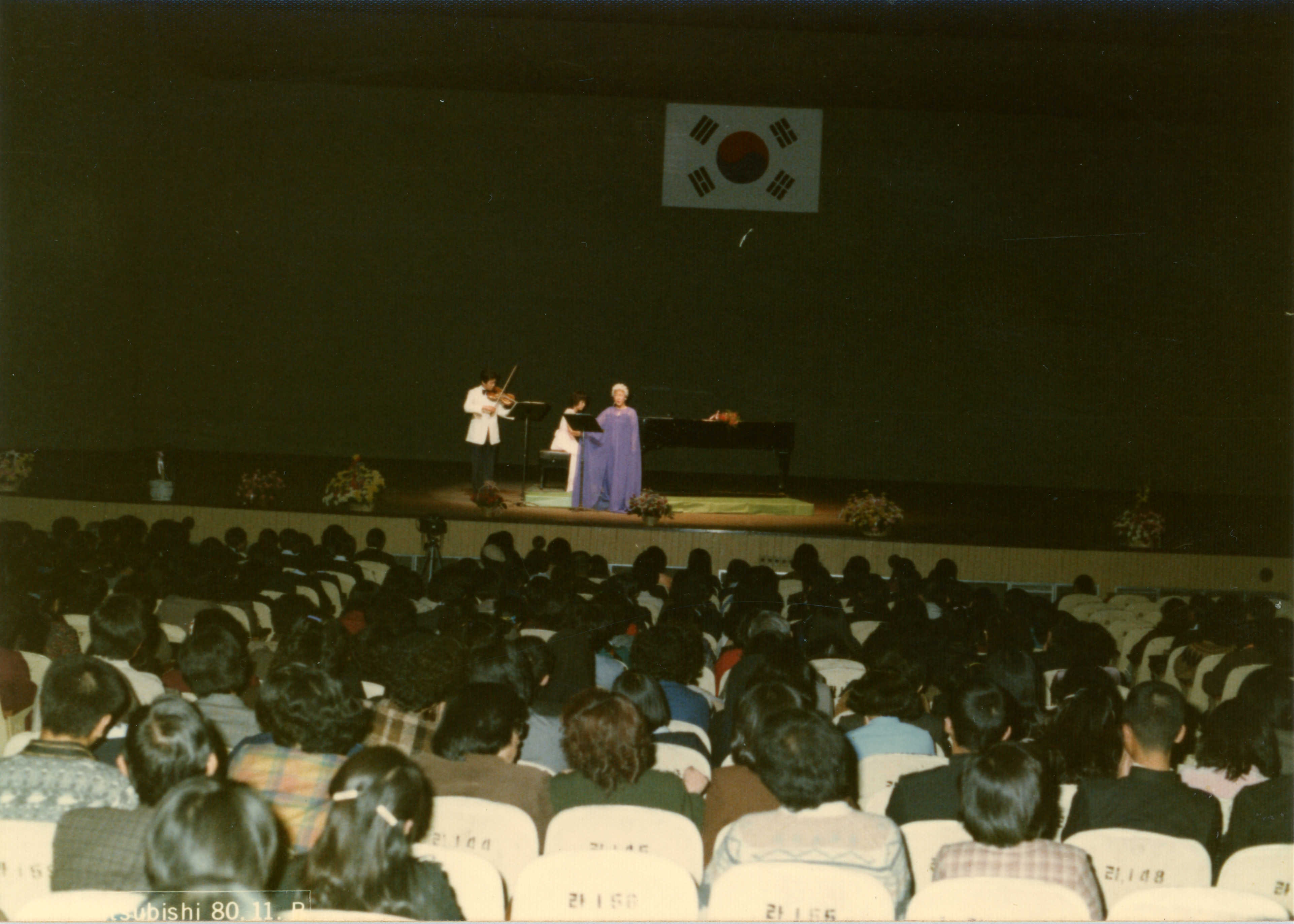 《성악가와 유호석 바이올린 연주 공연》 인화 사진