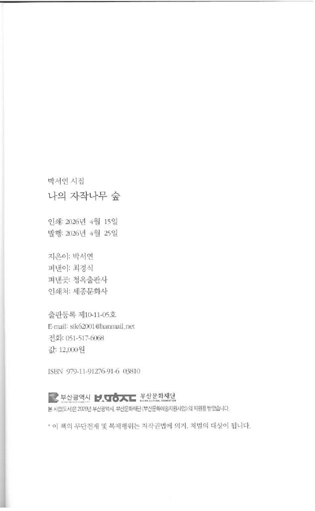 나의 자작나무숲