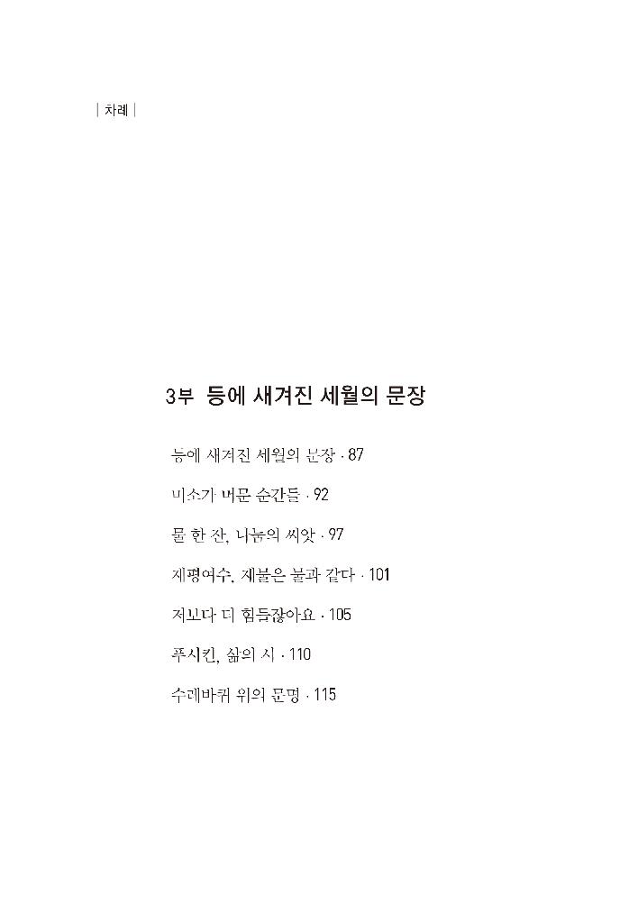 눈에 비친 푸른 별자리